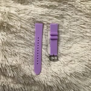 18mm silicone fossil watch strap NWT